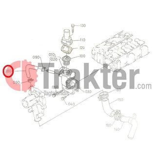 ΚΟΛΑΡΟ ΘΕΡΜΟΣΤΑΤΗ ORIGINAL KUBOTA 16241-73350