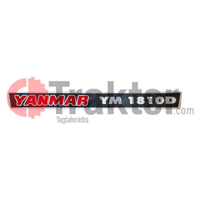 STICKERS BONNET SET YANMAR YM1810D