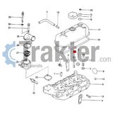 ΒΙΔΑ ΚΕΦΑΛΑΡΙ ORIGINAL ISEKI 5650-040-431-60 56X0-A01-031-00