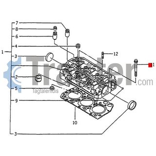 ΒΙΔΑ ΚΕΦΑΛΑΡΙ ORIGINAL ISEKI 6209-000-003-00 6209-000-044-00