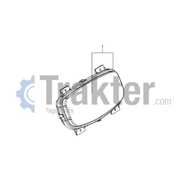 ΤΑΜΠΛΟ ΚΑΛΥΜΜΑ ΠΛΑΣΤΙΚΟ ORIGINAL ISEKI 1792-656-273-00 1792-656-910-00