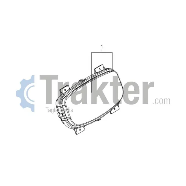 ΤΑΜΠΛΟ ΚΑΛΥΜΜΑ ΠΛΑΣΤΙΚΟ ORIGINAL ISEKI 1792-656-273-00 1792-656-910-00