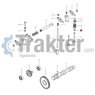 ΤΣΙΜΟΥΧΑΚΙΑ ΒΑΛΒΙΔΩΝ ORIGINAL ISEKI 5669-631-291-00 56K9-631-291-01