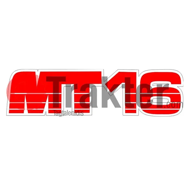 ΑΥΤΟΚΟΛΛΗΤΑ ΚΑΠΟ ΖΕΥΓΑΡΙ ΤΡΑΚΤΕΡ MITSUBISHI MT16