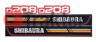 ΑΥΤΟΚΟΛΛΗΤΑ ΚΑΠΟ ΖΕΥΓΑΡΙ SHIBAURA D208