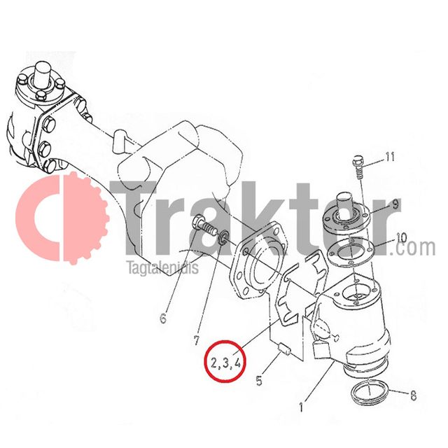 ΦΛΑΝΤΖΑ ΠΑΜΦΙΛΑ ΤΡΟΧΟΥ 0,3 ORIGINAL KUBOTA 67121-56230