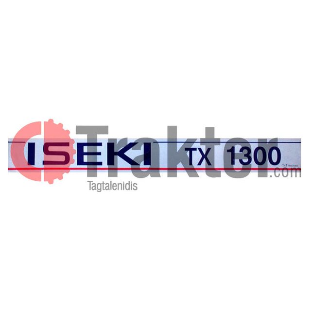 ΑΥΤΟΚΟΛΛΗΤΟ ΚΑΠΟ 1 ΤΕΜΑΧΙΟ ISEKI TX1300