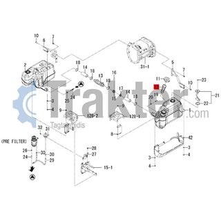 ΡΕΖΕΡΒΟΥΑΡ ΣΙΤΑ ORIGINAL ISEKI 1807-111-001-00