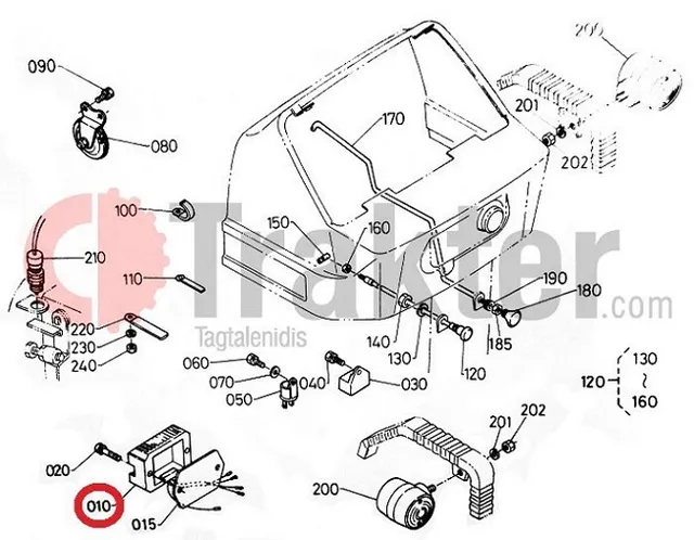 ΑΥΤΟΜΑΤΟΣ ΑΝΟΡΘΩΤΗΣ 121520-77710 OEM 119653-77711 OEM RP201-53710