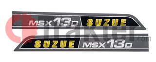 ΑΥΤΟΚΟΛΛΗΤΑ ΚΑΠΟ ΖΕΥΓΑΡΙ MITSUBISHI SUZUE MSX13D