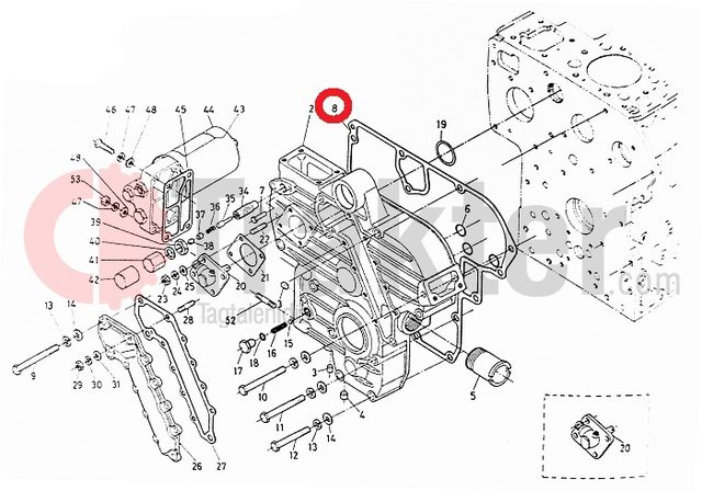 ΦΛΑΝΤΖΑ ΚΑΘΡΕΦΤΗ 15221-04130 OEM 15221-04133 OEM