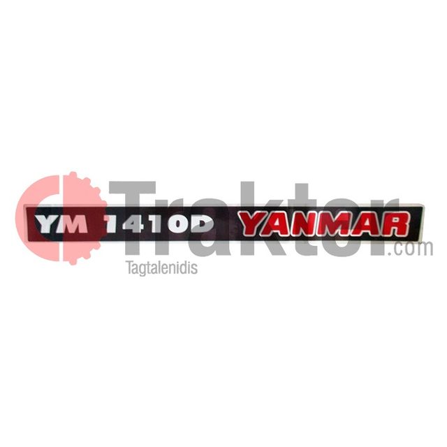STICKERS BONNET SET YANMAR YM1410D