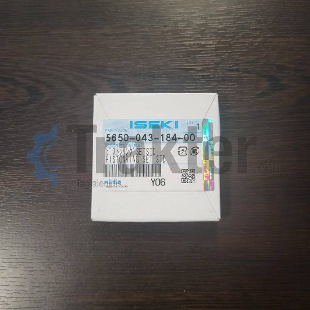ΕΛΑΤΗΡΙΑ ΠΙΣΤΟΝΙΟΥ ORIGINAL ISEKI 5650-043-184-00