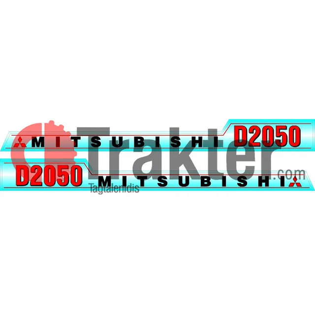 ΑΥΤΟΚΟΛΛΗΤΑ ΚΑΠΟ ΖΕΥΓΑΡΙ MITSUBISHI D2050